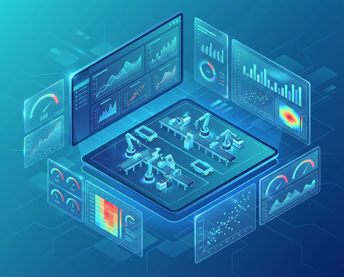 MES系统大屏展示